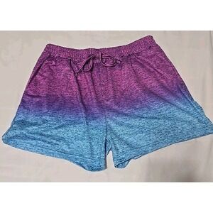 Women's Large Ombre Shorts Pockets